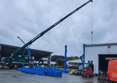 Erweiterung des Betriebsgeländes beo Geo-Bohrtechnik