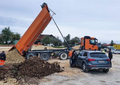 Erweiterung des Betriebsgeländes beo Geo-Bohrtechnik