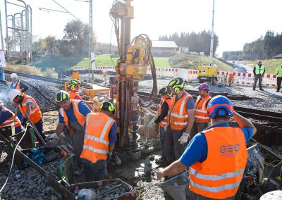 Eisenbahnbrücke Rosenheim
