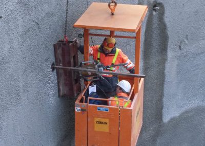 Geo-Bohrtechnik Anker Testturm Rottweil