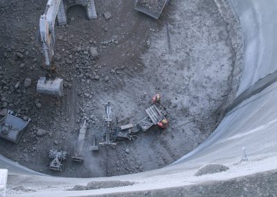 Geo-Bohrtechnik Anker Testturm Rottweil