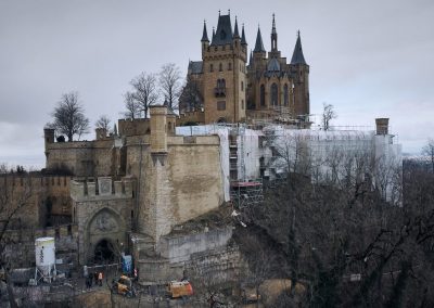 Geo-Bohrtechnik Borpfähle Burg Hohenzollern