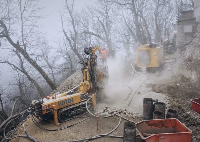 Geo-Bohrtechnik Borpfähle Burg Hohenzollern
