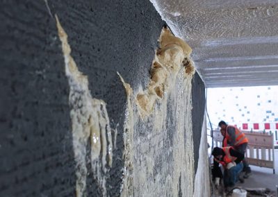 Bahnhof Niederhausen Kunstharz-Injektion