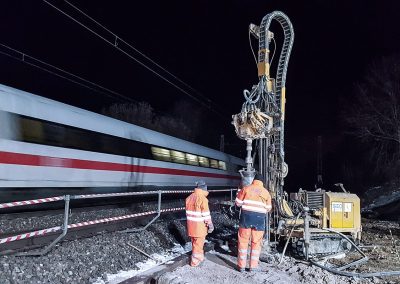 Rohrgründung Bahntrasse Dornstadt