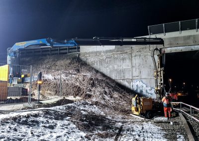 Rohrgründung Bahntrasse Dornstadt