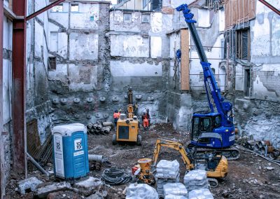 Geo-Bohrtechnik Verbau und Gründung Inselbrauerei Freiburg