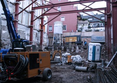 Geo-Bohrtechnik Verbau und Gründung Inselbrauerei Freiburg