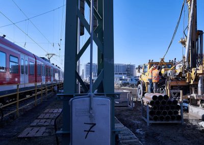 Bohrgrunderkundung Ostbahnhof München