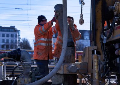 Bohrgrunderkundung Ostbahnhof München