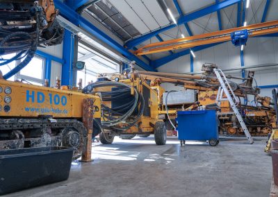 Geo-Bohrtechnik Werkstatt