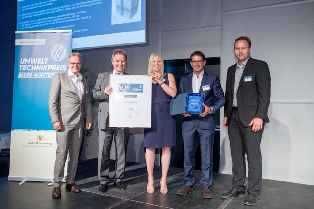 Umwelttechnikpreis für ISCORAPID