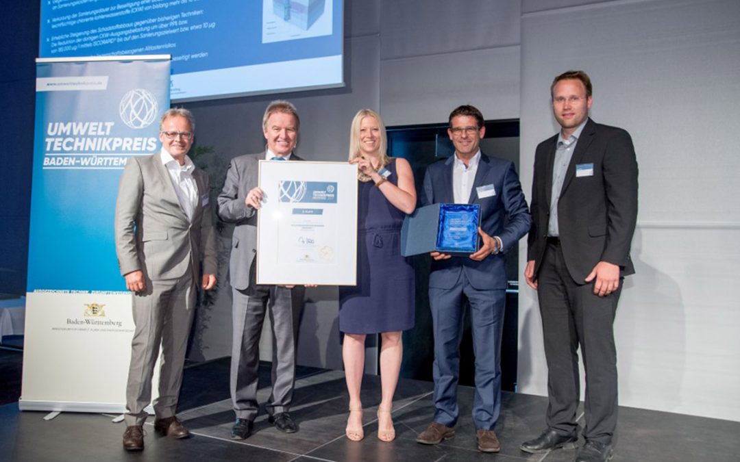 Umwelttechnikpreis für ISCORAPID