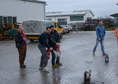 Geo-Bohrtechnik Arbeitssicherheit