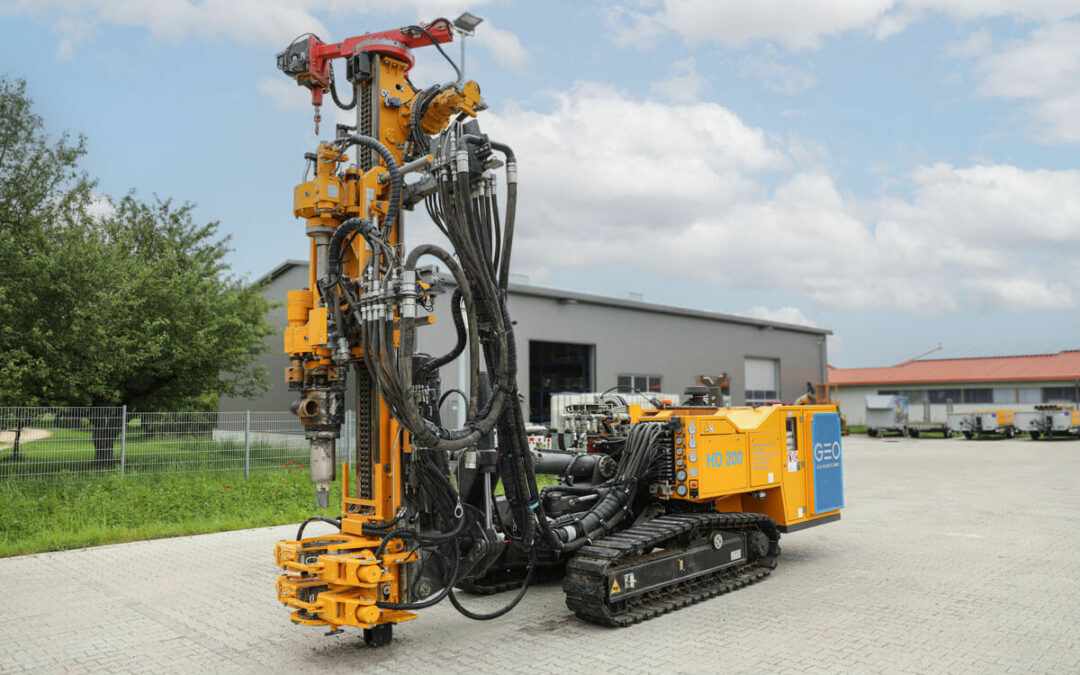Neues Low-Head Bohrgerät HD200