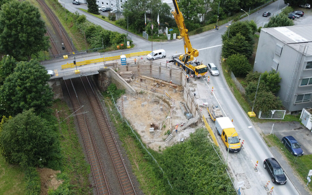 Gründung Strommast Hagen