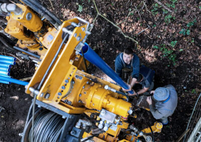 Ausbau zu geophysikalischen Messstellen