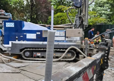 Bohrung Kaiser-Karree in Frankfurt