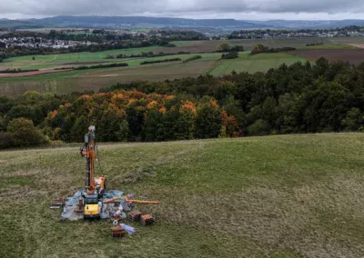 Bohrung in Limburg Mülldeponie