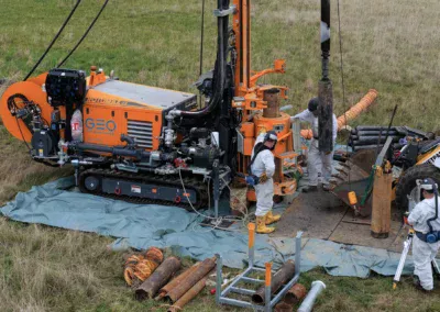 Bohrung in Limburg Mülldeponie