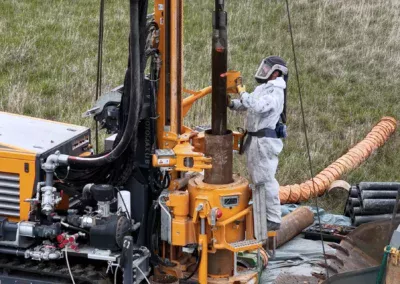 Bohrung in Limburg Mülldeponie