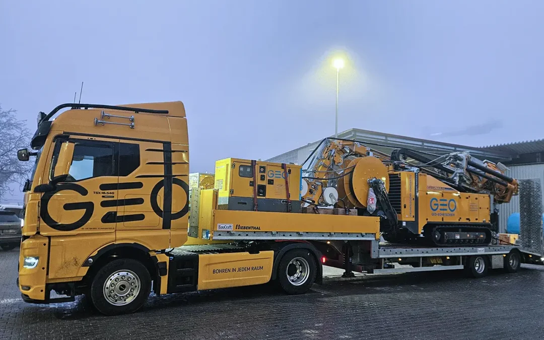 Neues Raupenbohrgerät HD180