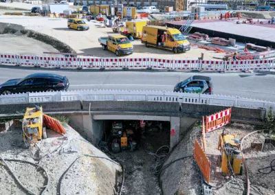 Geo-Bohtechnik bohrt am Blaubeurer Rin in Ulm