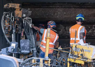 Geo-Bohtechnik bohrt am Blaubeurer Rin in Ulm