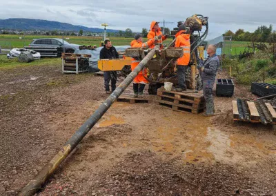 Ankerzugversuche Tunnel Offenburg
