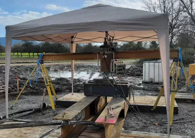 Ankerzugversuche Tunnel Offenburg