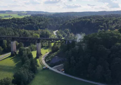 Bauwerkserkundung Talbrücke Beratzhausen
