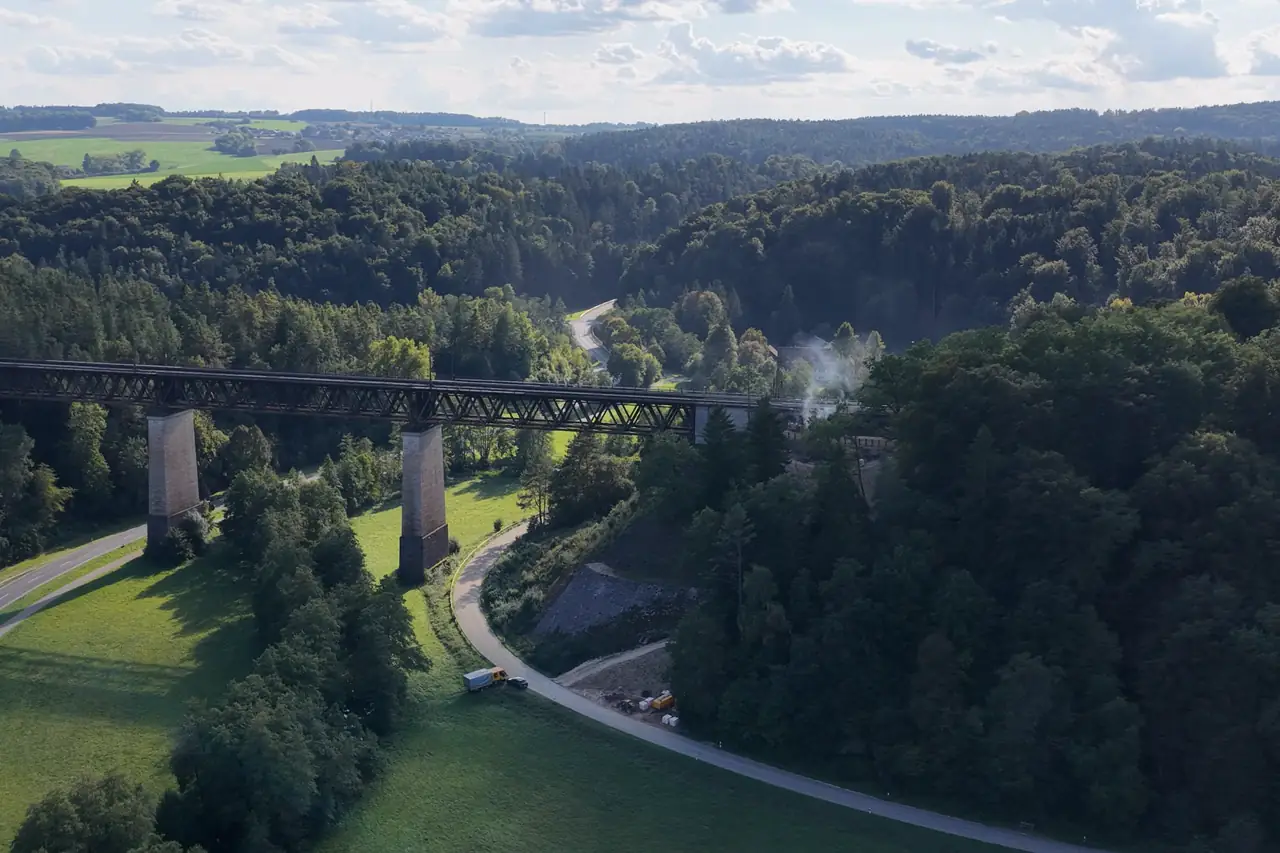 Talbrücke bei Beratzhausen Talbrücke bei Beratzhausen