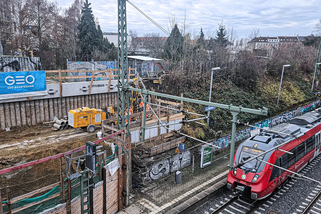 Haltestation Leipzig Möckern