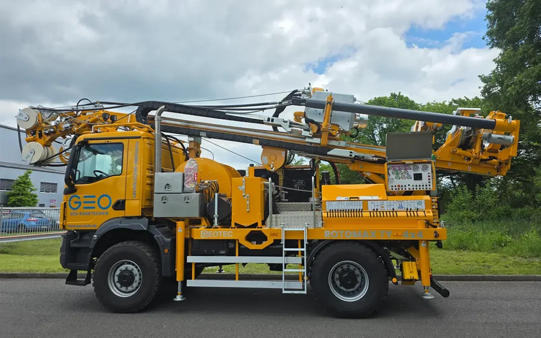 Neue LKW-Bohranlage GEO6